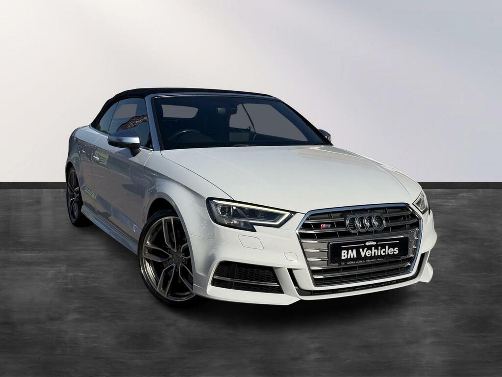 Audi S3 2.0 Tfsi Cabriolet S Tronic Quattro Euro 6 Ss 2 White