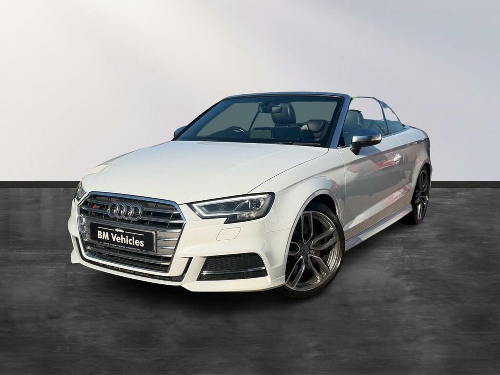 Audi S3 2.0 Tfsi Cabriolet S Tronic Quattro Euro 6 Ss 2 White #4