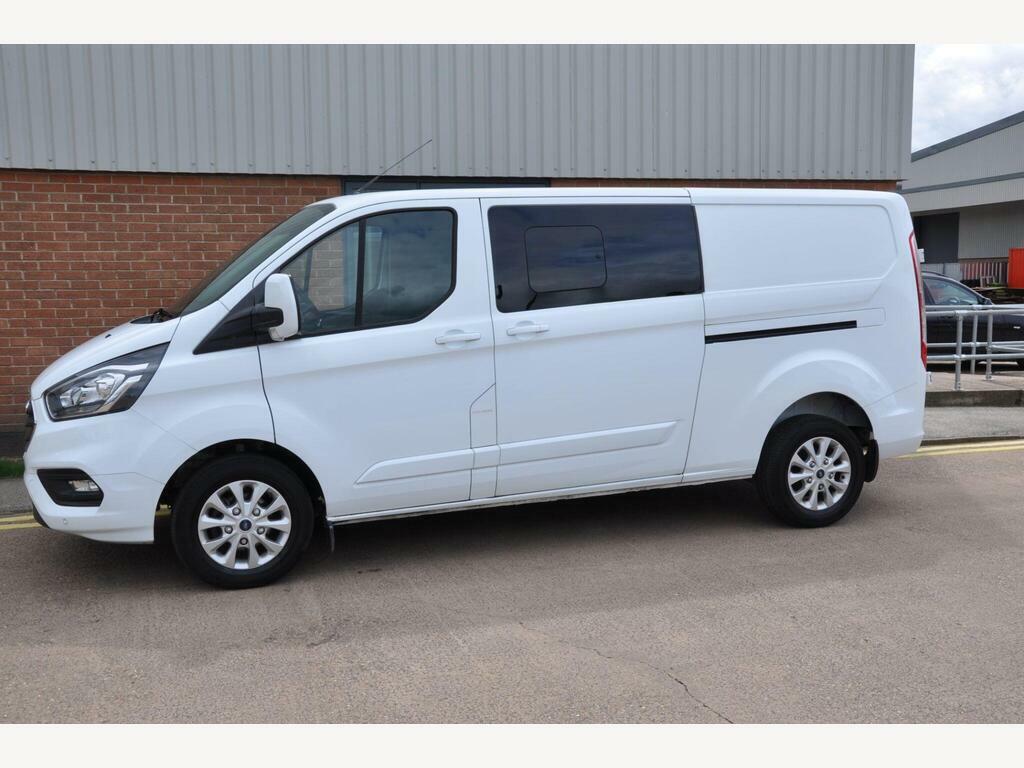 Ford Transit Custom 2.0 300 Ecoblue Limited Crew Van L2 H1 Euro 6 S S MF72ZKN White #4
