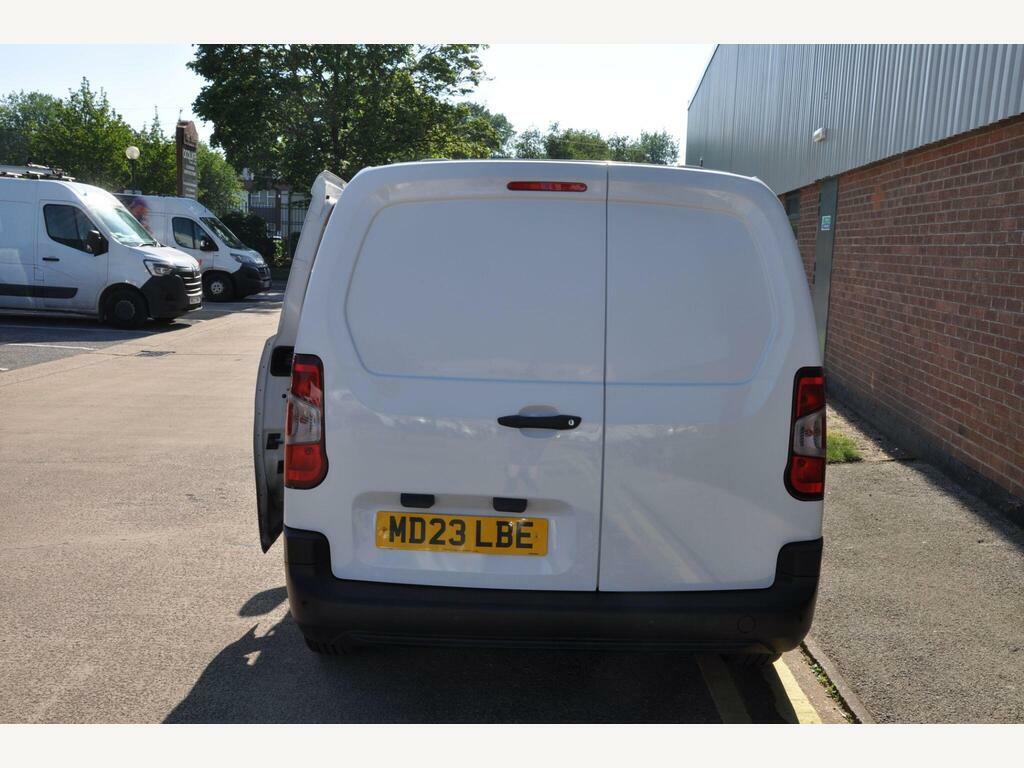 Peugeot Partner 1.5 Bluehdi 950 Professional Premium Long Panel White #4