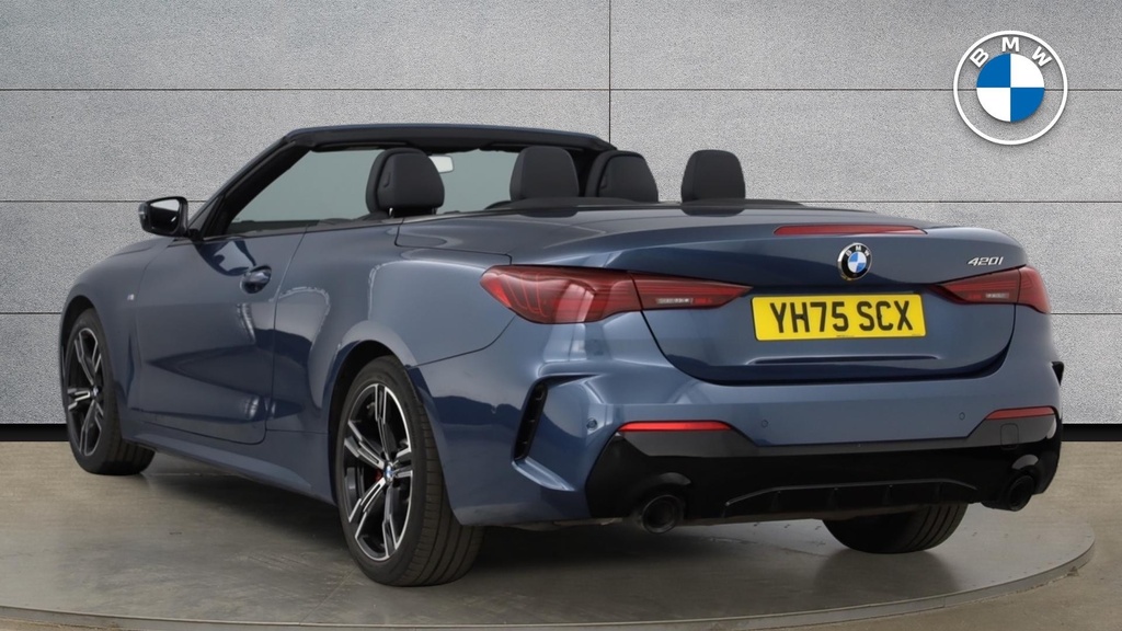 BMW 4 Series 420I M Sport Convertible YH75SCX #2