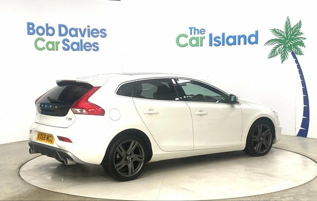 Volvo V40 T3 Gpf R-design Pro KX68MGU White #2