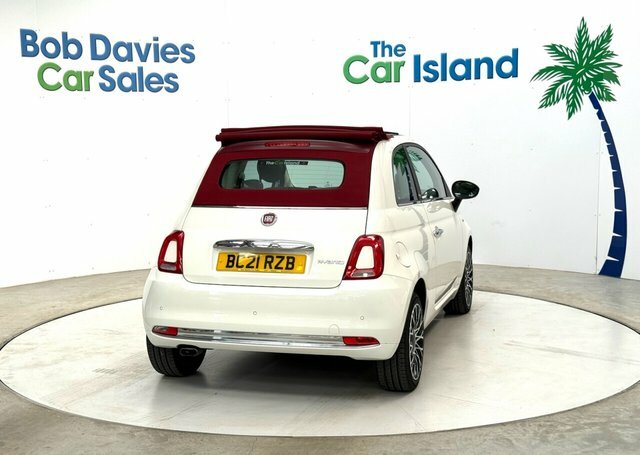 Fiat 500C Convertible Black #8