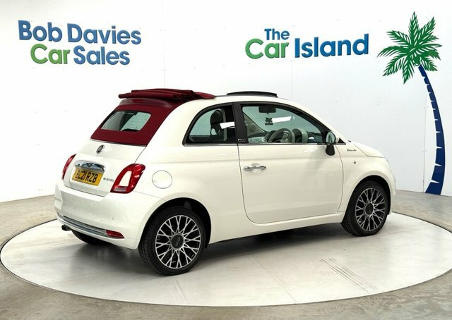 Fiat 500C Convertible Black #9