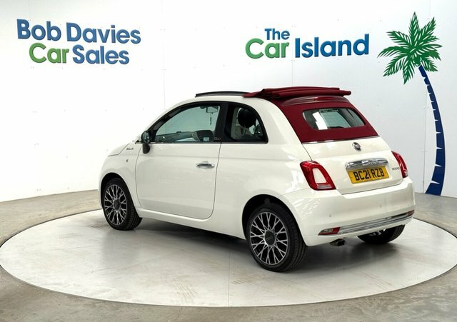 Fiat 500C Mhev Dolcevita Convertible White #6