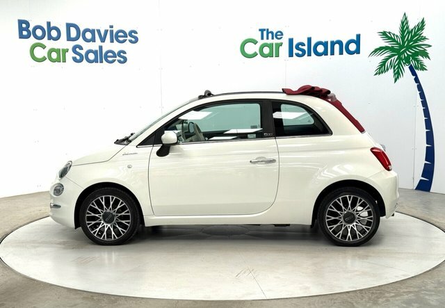 Fiat 500C Mhev Dolcevita Convertible White #5