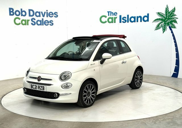 Fiat 500C Mhev Dolcevita Convertible White #3