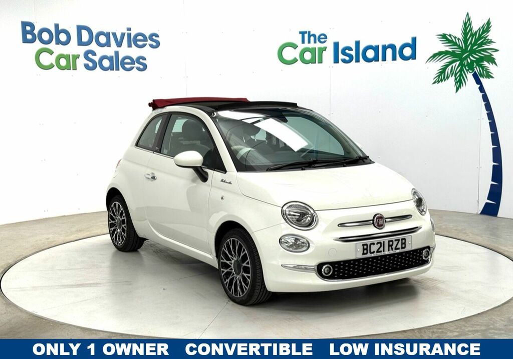 Fiat 500C Mhev Dolcevita Convertible White