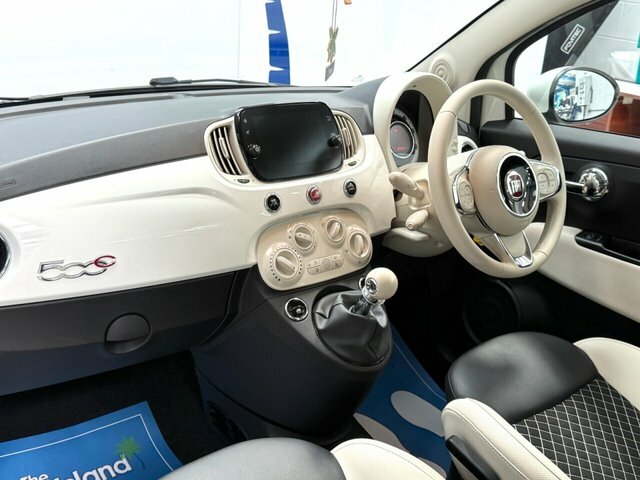 Fiat 500C Mhev Dolcevita Convertible White #4