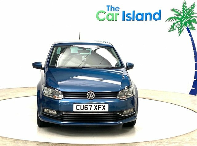 Volkswagen Polo Tsi Match Edition Hatchback CU67XFX Blue #2