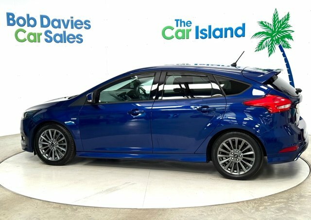 Ford Focus Ecoboost St-line Hatchback GM17HCG Blue #5