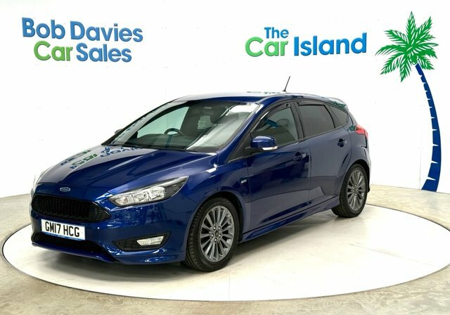 Ford Focus Ecoboost St-line Hatchback GM17HCG Blue #3