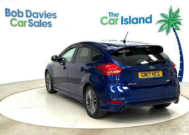 Ford Focus Ecoboost St-line Hatchback GM17HCG Blue #6