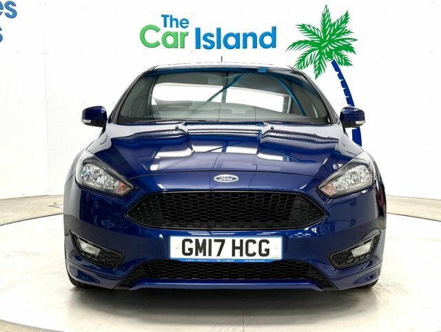 Ford Focus Ecoboost St-line Hatchback GM17HCG Blue #2