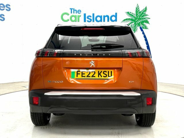 Peugeot e-2008 Gt Suv Orange #6