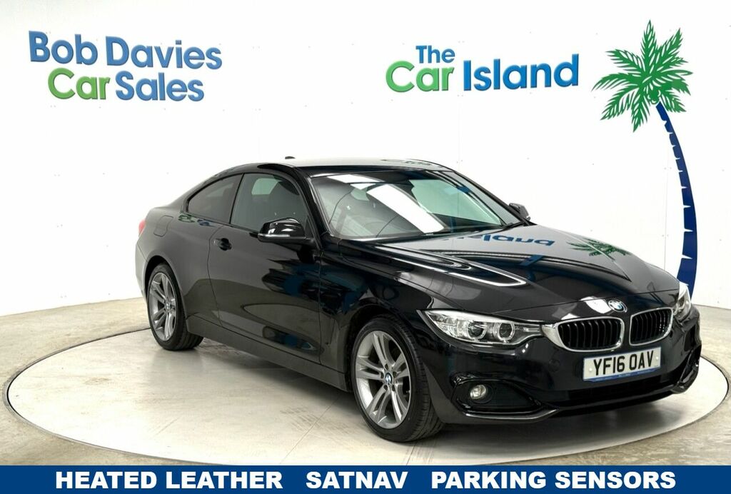 BMW 4 Series Gran Coupe 420D Sport Coupe Black