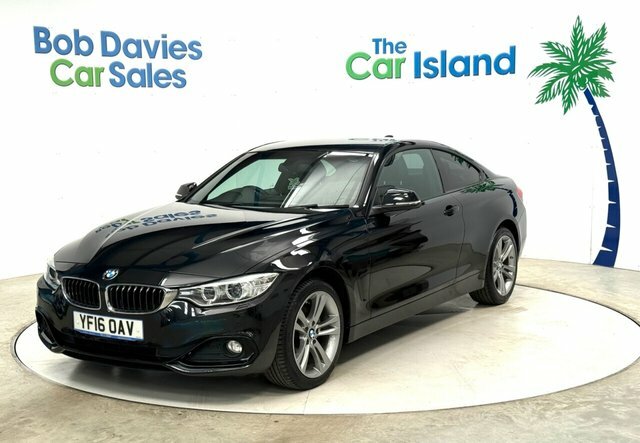 BMW 4 Series Gran Coupe 420D Sport Coupe Black #3