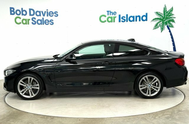 BMW 4 Series Gran Coupe 420D Sport Coupe Black #5