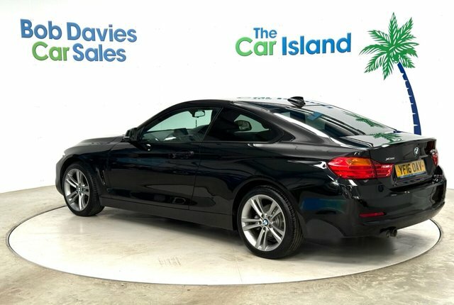 BMW 4 Series Gran Coupe 420D Sport Coupe Black #6