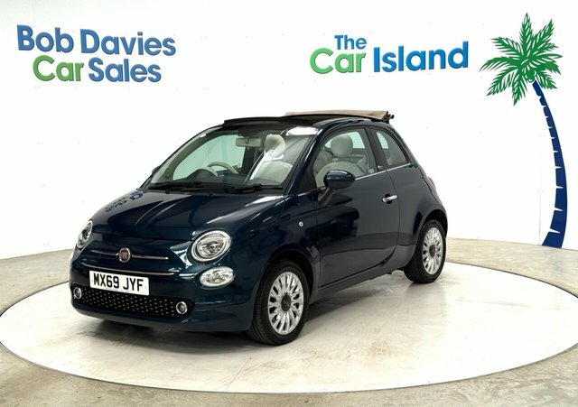 Fiat 500C Lounge Convertible Blue #2