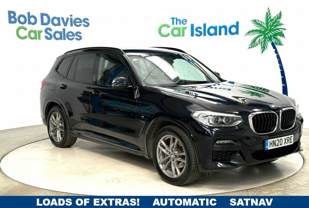 BMW X3 20D M Sport Suv Black