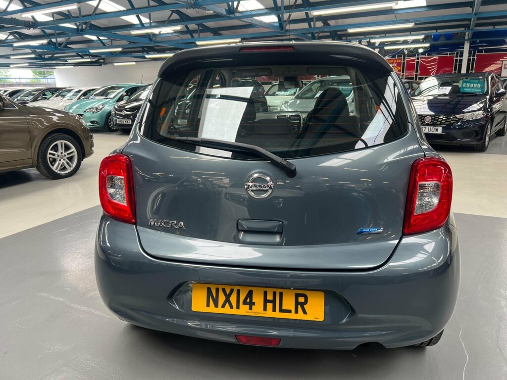 Nissan Micra Acenta Blue #9