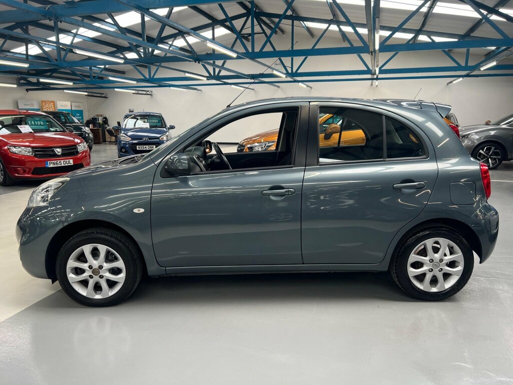 Nissan Micra Acenta Blue #8