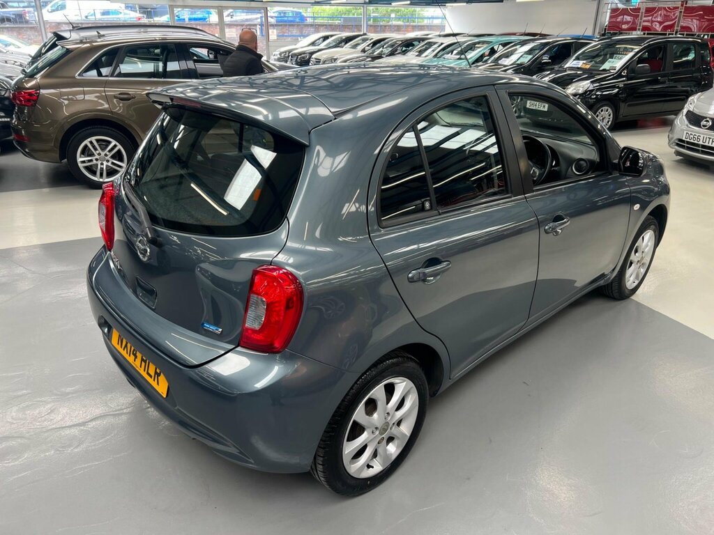 Nissan Micra Acenta Blue #11