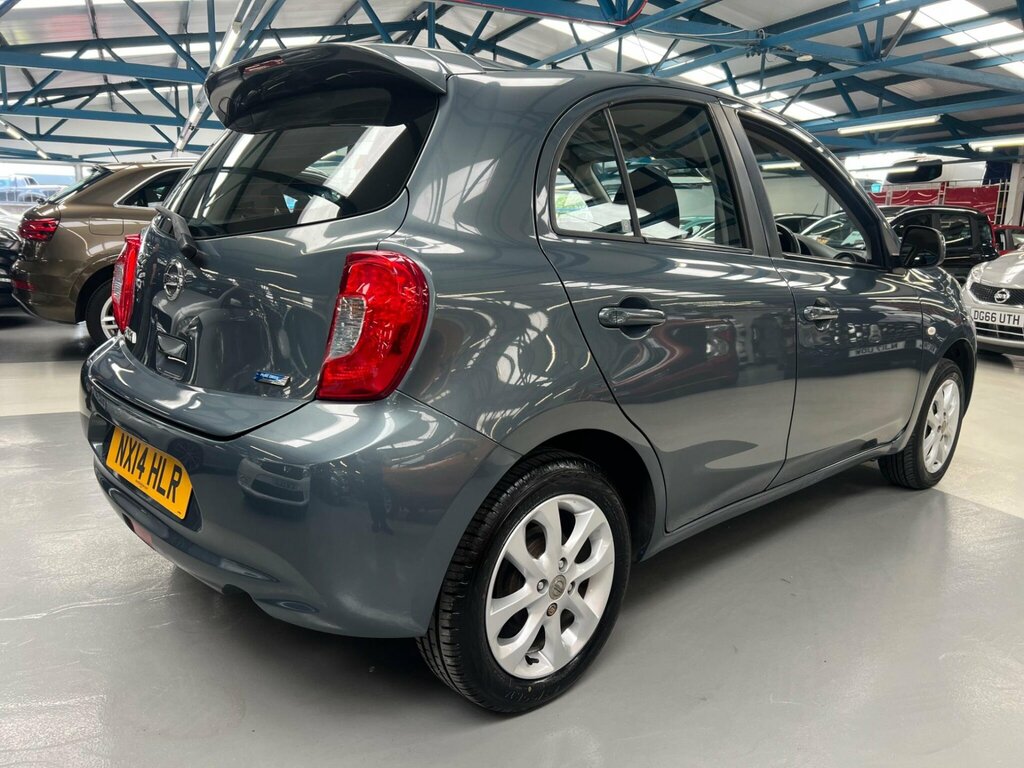 Nissan Micra Acenta Blue #12
