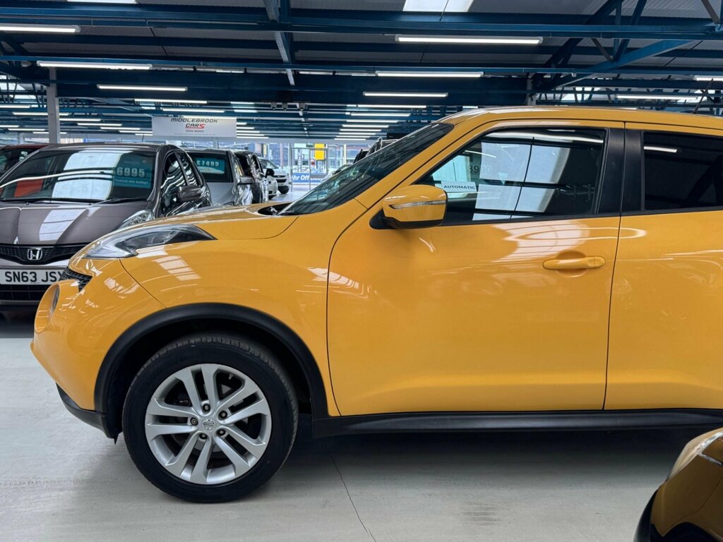 Nissan Juke 1.6 Acenta Xtron Euro 5 Yellow #5