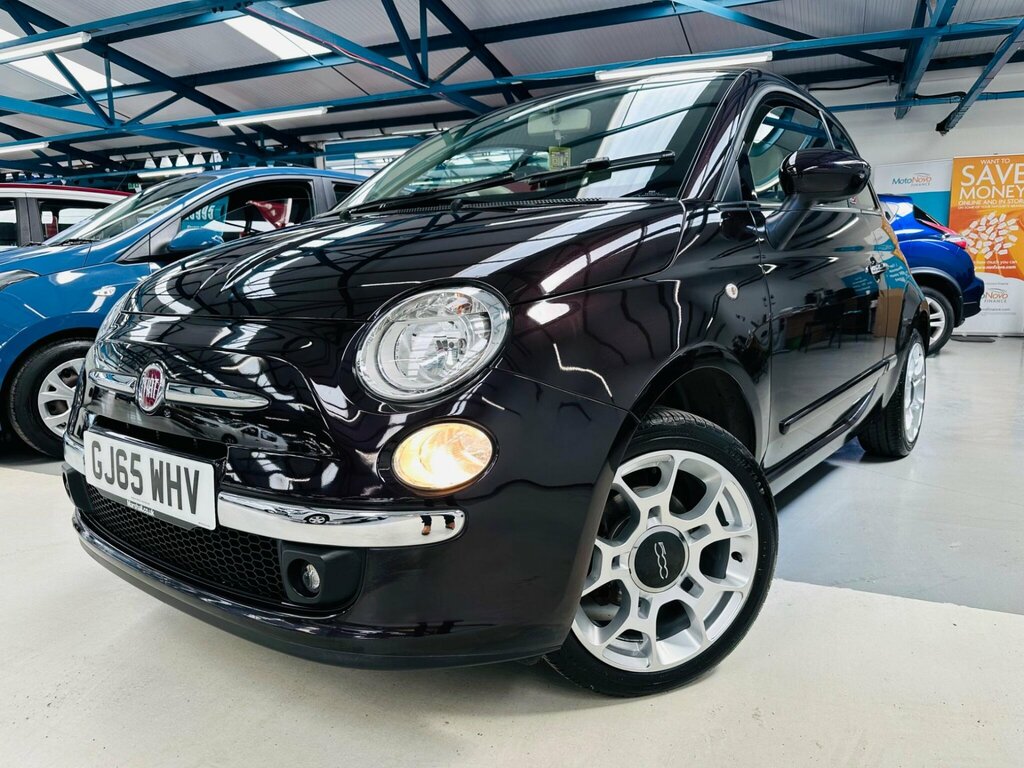 Fiat 500C 1.2 Lounge Euro 6 Ss Purple #2