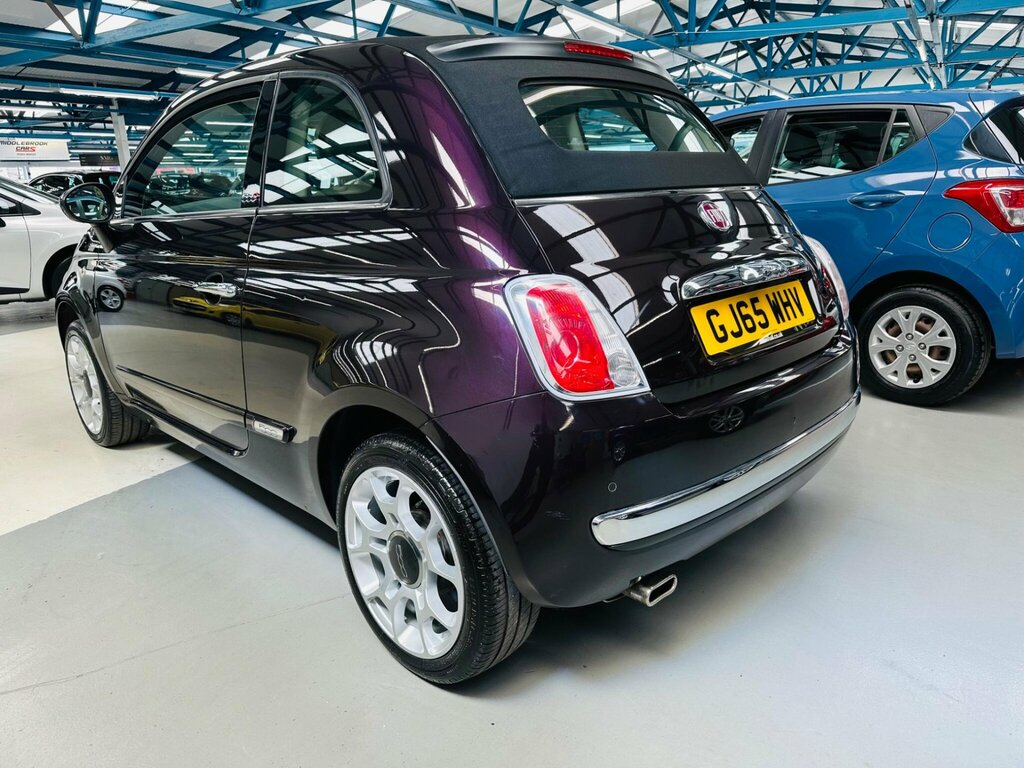 Fiat 500C 1.2 Lounge Euro 6 Ss Purple #6
