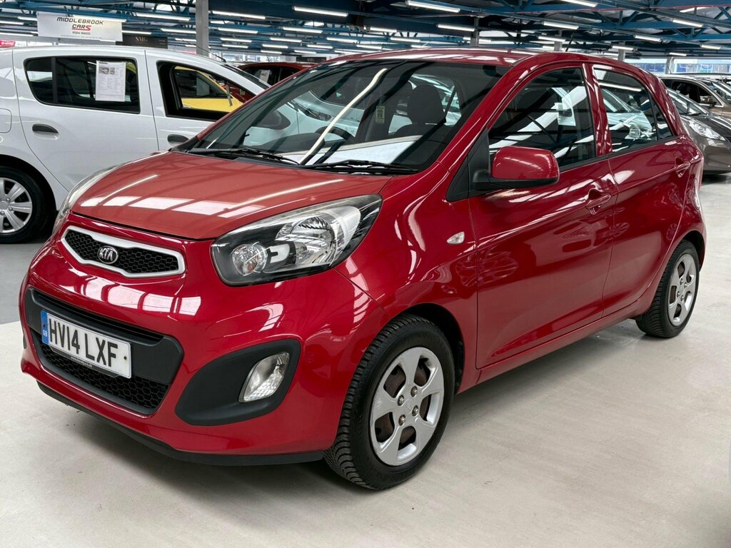 Kia Picanto 1.0 1 Air Euro 5 Red #2