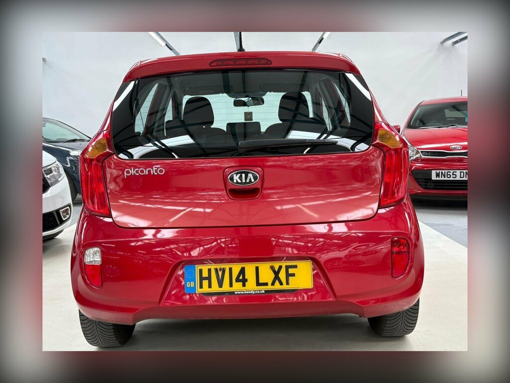Kia Picanto 1.0 1 Air Euro 5 Red #6