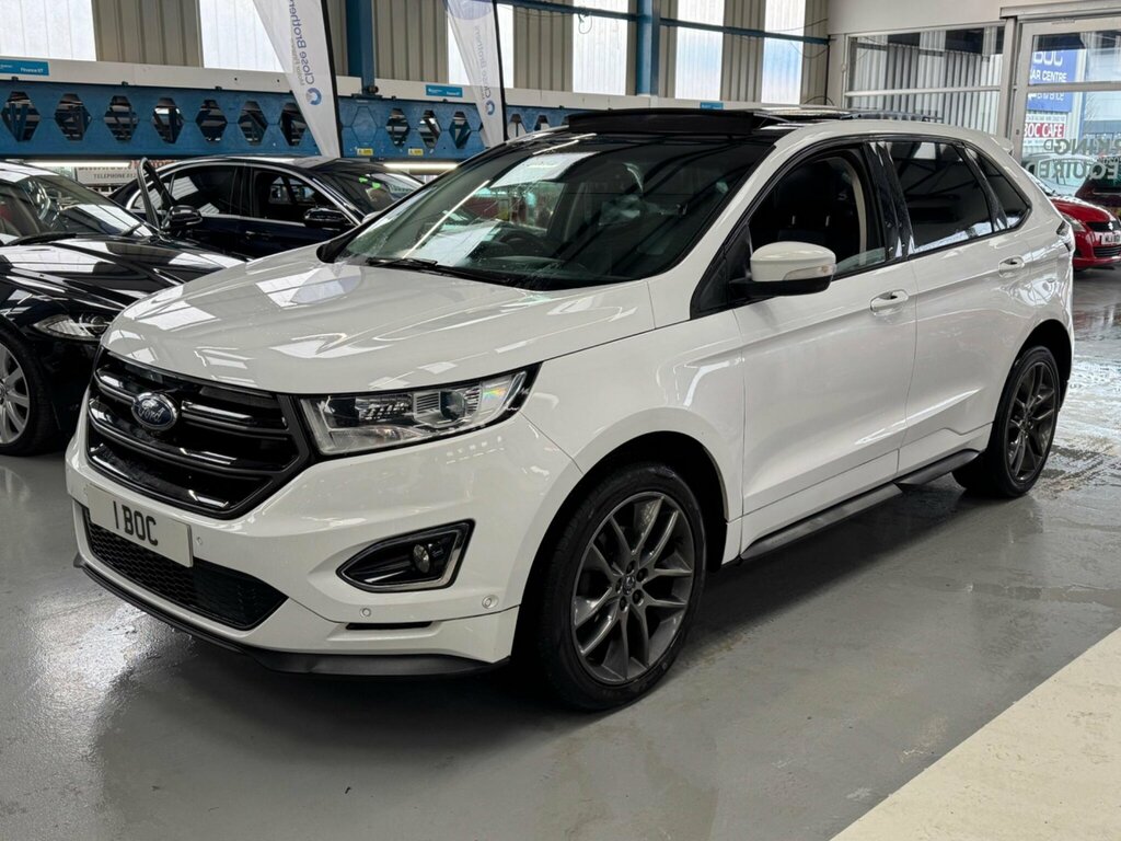 Ford Edge 2.0 Tdci Sport Powershift Awd Euro 6 Ss White #3