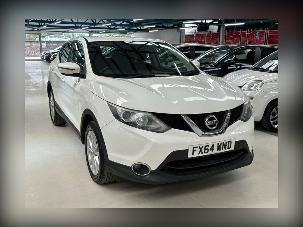 Nissan Qashqai 1.2 Dig-t Acenta 2Wd Euro 5 Ss FX64WND White #3