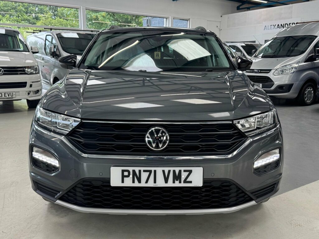 Volkswagen T-Roc 1.5 Tsi Evo Design Euro 6 Ss PN71VMZ Grey #3
