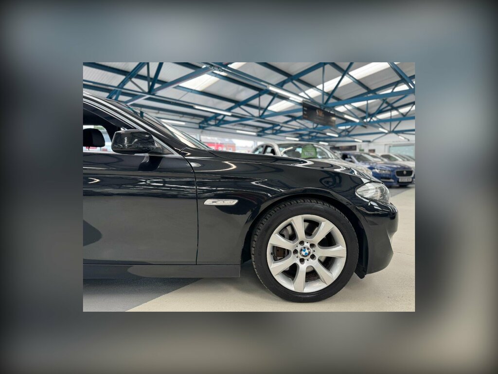 BMW 5 Series 525D Se Black #7