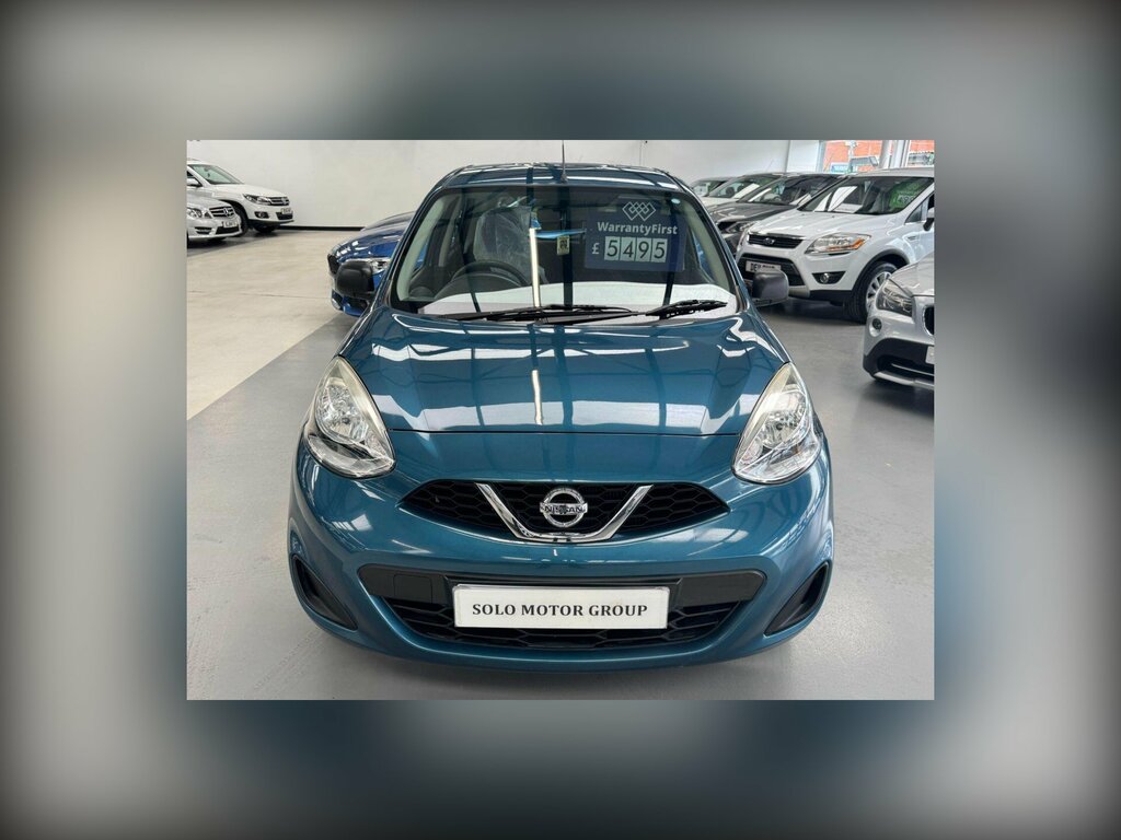 Nissan Micra 1.2 Visia Hatchback Euro 5 80 P Blue #5