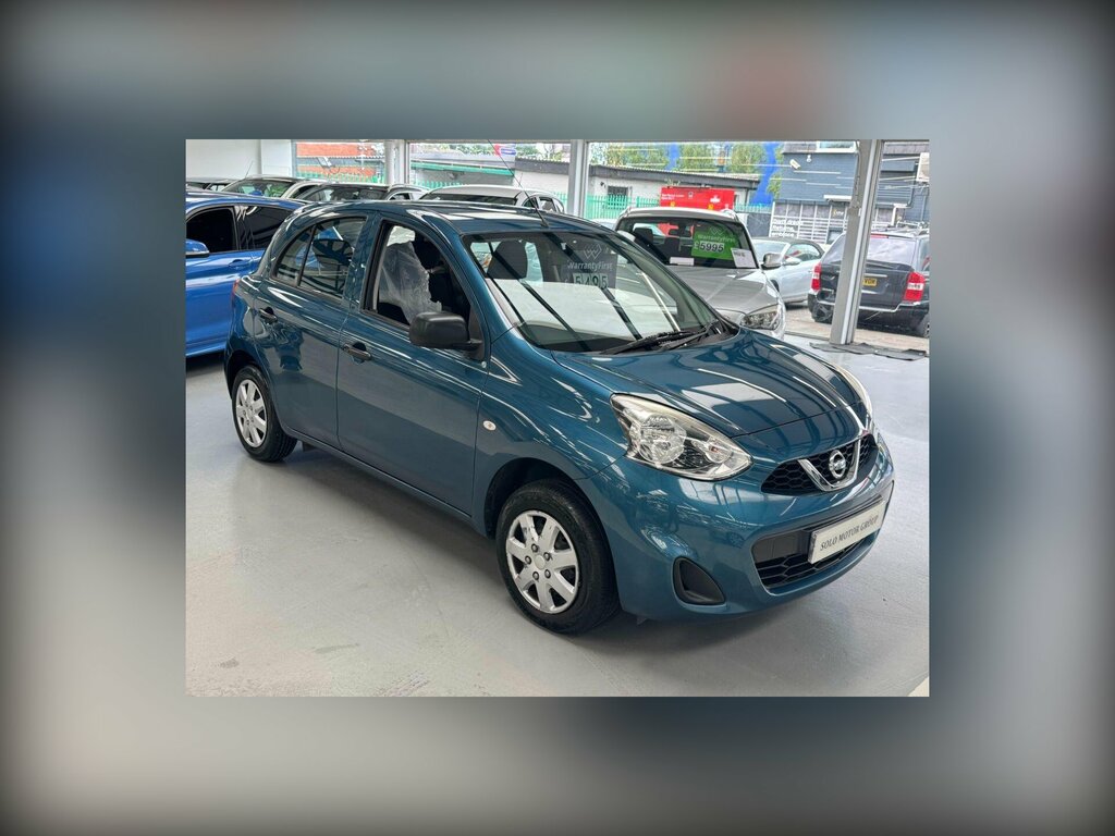 Nissan Micra 1.2 Visia Hatchback Euro 5 80 P Blue