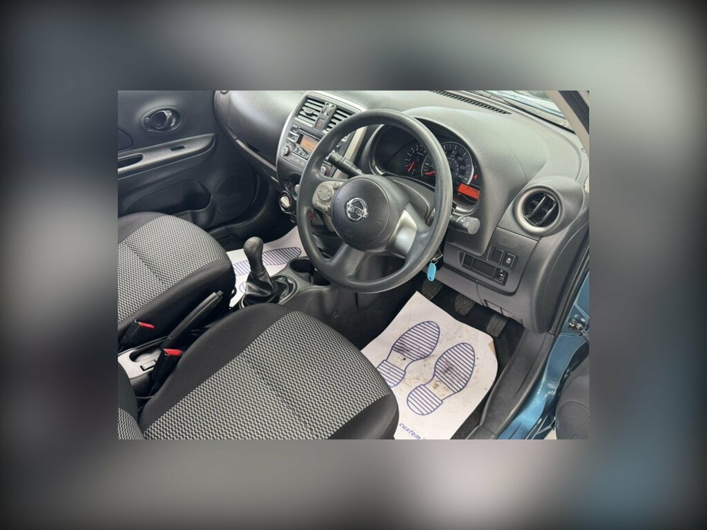 Nissan Micra 1.2 Visia Hatchback Euro 5 80 P Blue #2