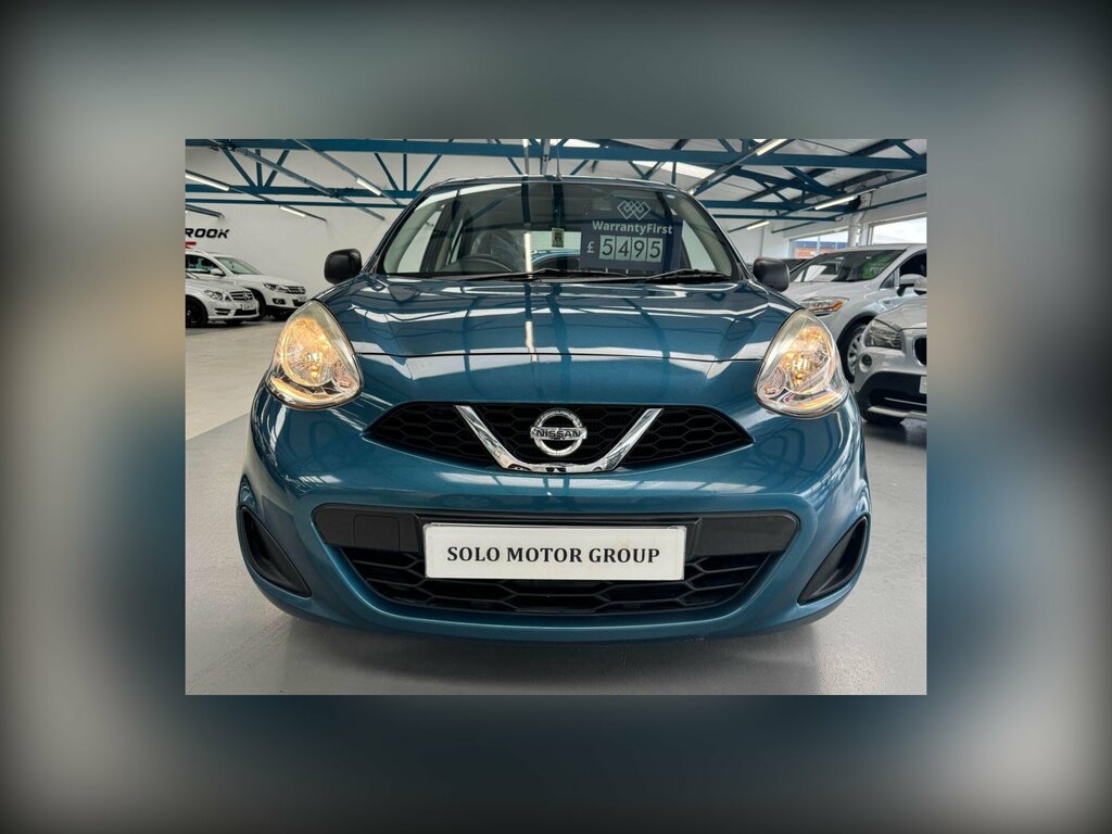 Nissan Micra 1.2 Visia Hatchback Euro 5 80 P Blue #4