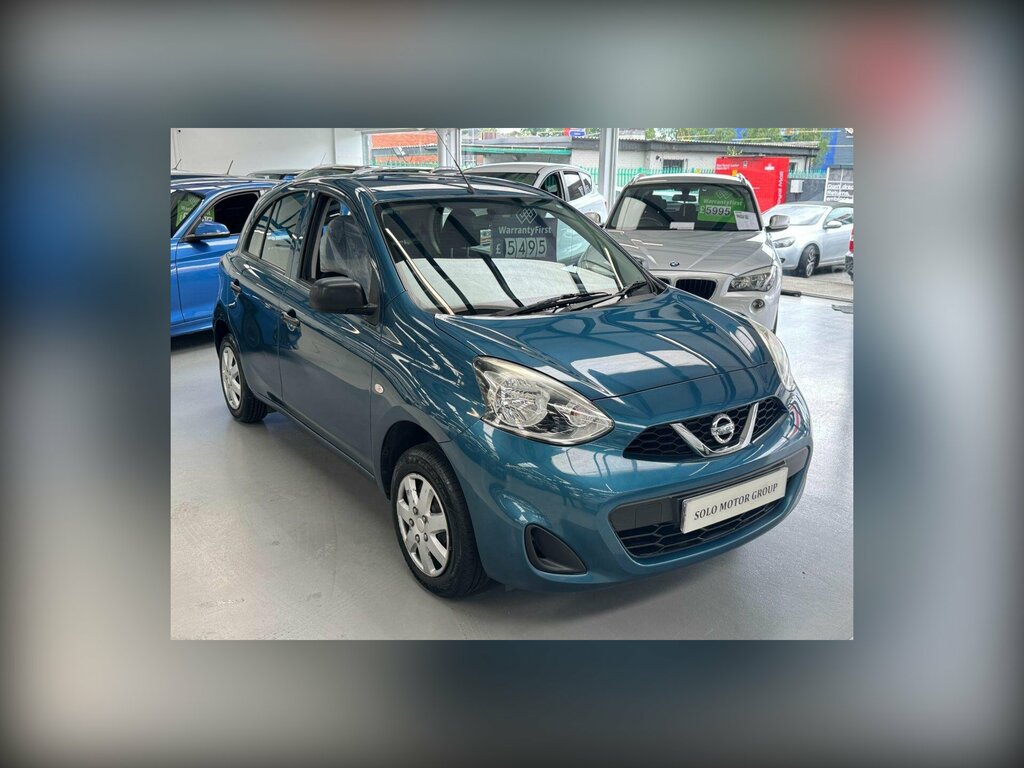 Nissan Micra 1.2 Visia Hatchback Euro 5 80 P Blue #3