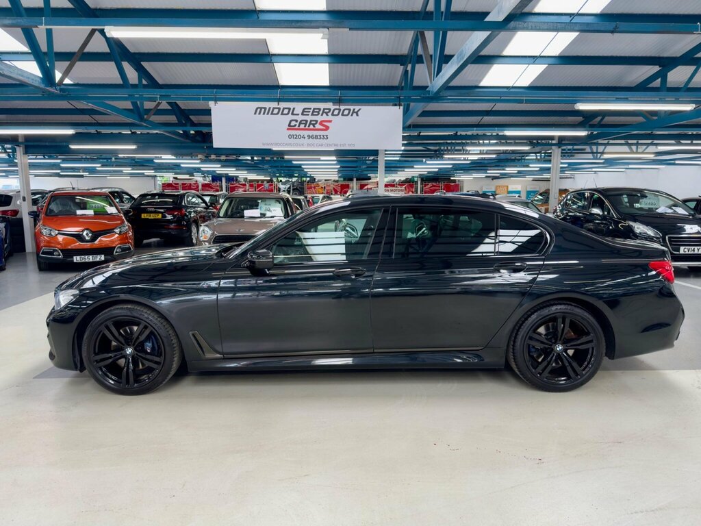 BMW 7 Series 3.0 740Ld M Sport Xdrive Euro 6 Ss Black #2