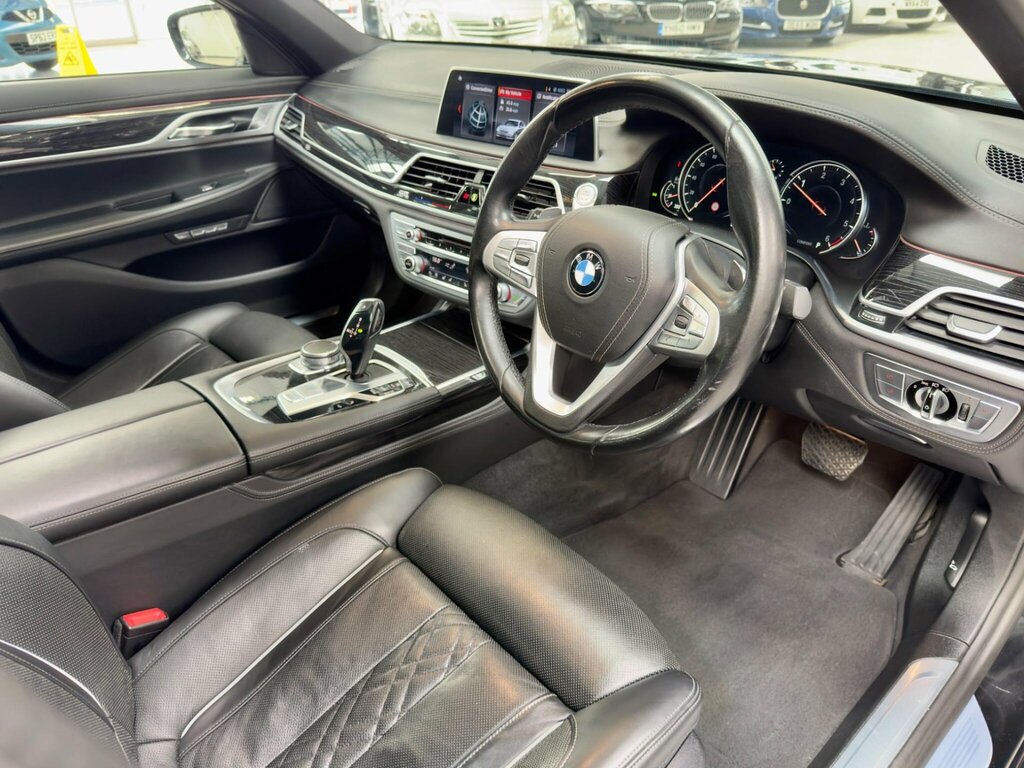 BMW 7 Series 740Li 4-Door Grey #34