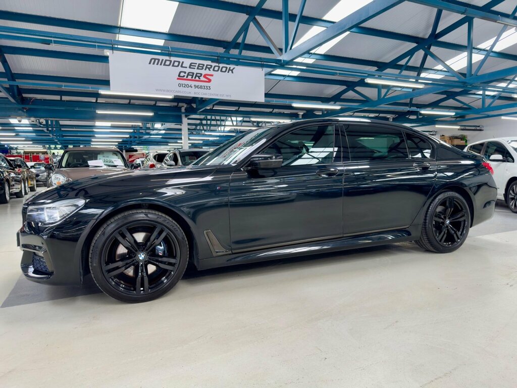 BMW 7 Series 3.0 740Ld M Sport Xdrive Euro 6 Ss Black #3