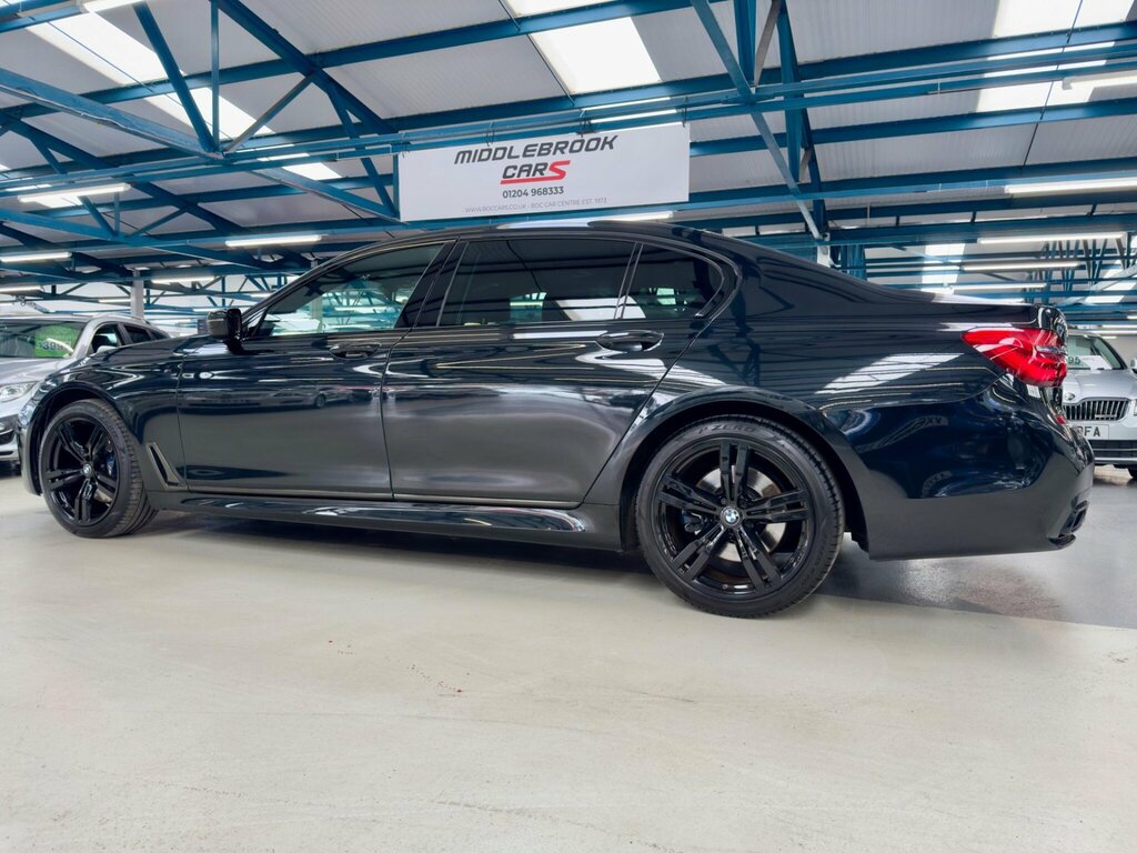 BMW 7 Series 740Li 4-Door Grey #7