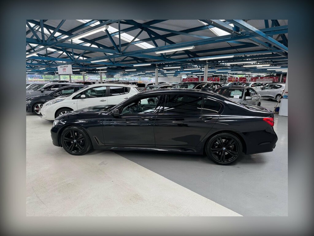 BMW 7 Series 3.0 740Ld M Sport Xdrive Euro 6 Ss Black #2