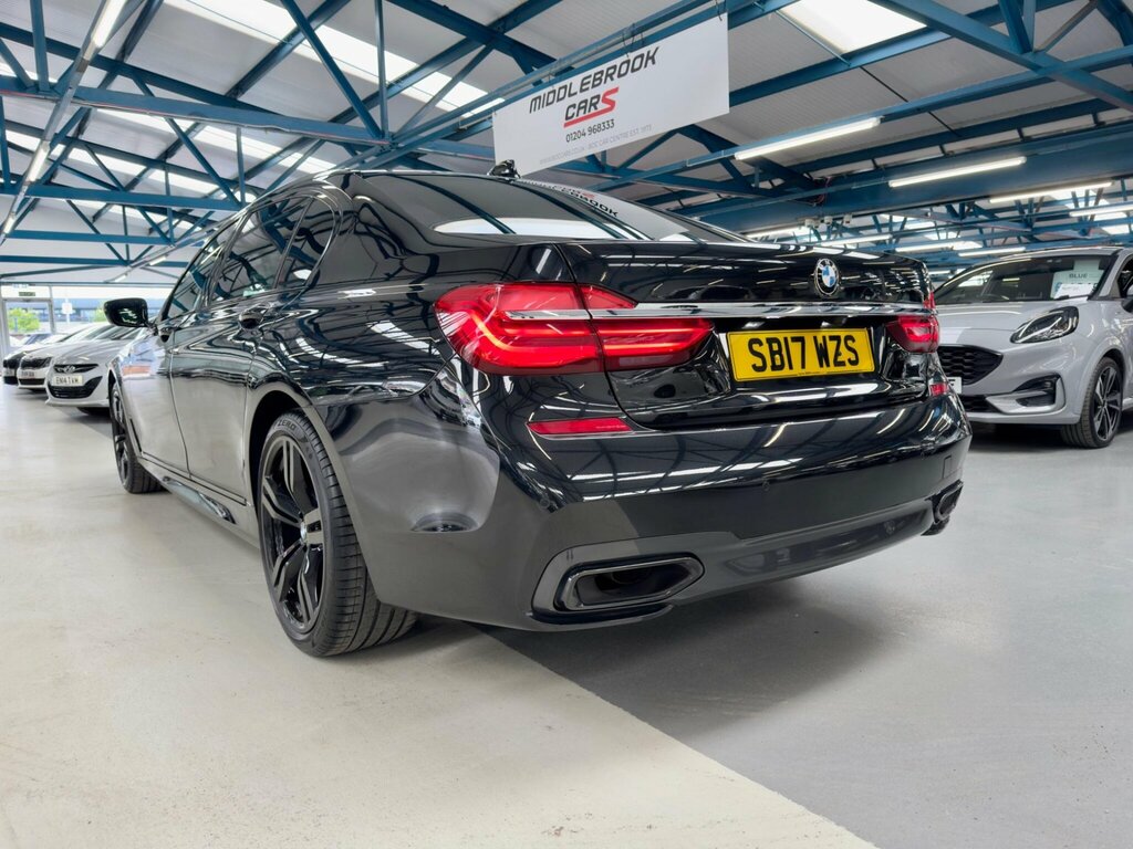 BMW 7 Series 740Li 4-Door Grey #9