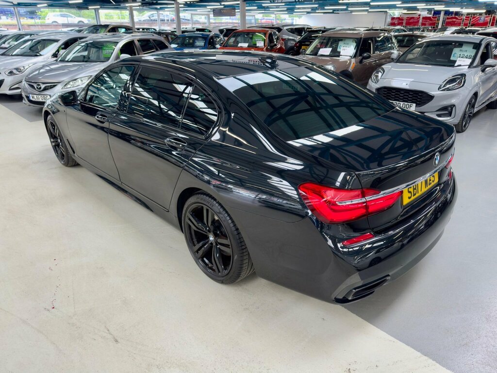 BMW 7 Series 740Li 4-Door Grey #10
